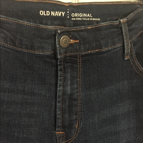 NWOT Old Navy dark denim bootcut jeans 16 short - Picture 4 of 14